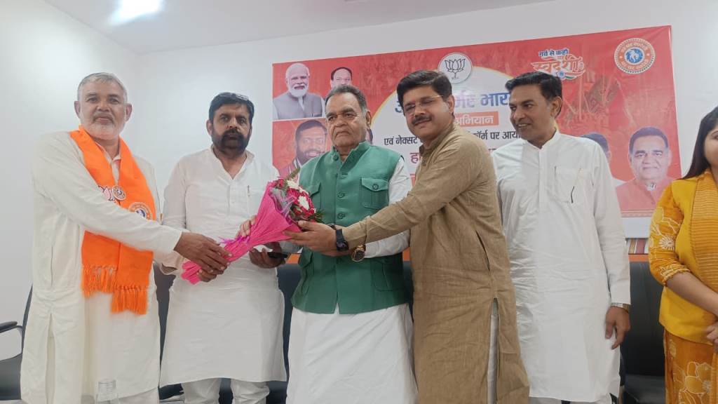 The primary goal of the BJP government is to build a selfreliant and developed India MLA Vinod Bhayana